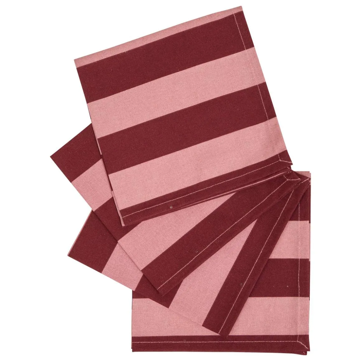 Lot de 4 serviettes de table "Cherry"