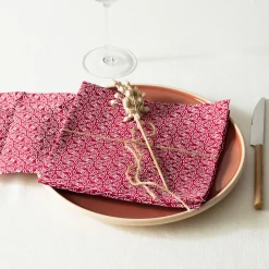 Lot de 4 serviettes de table "Olia"