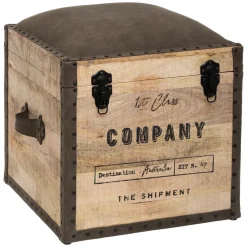 Malle pouf "Colonial"