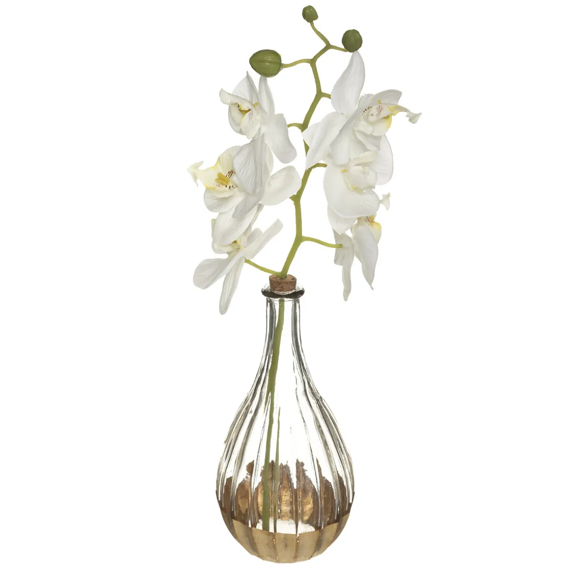 Orchidée artificielle "Edi" avec vase