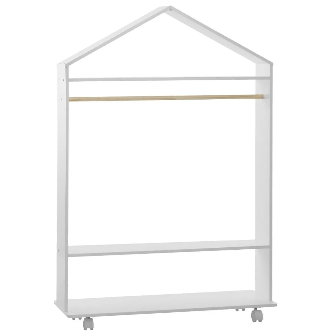 Penderie enfant à roulettes