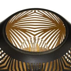 Photophore boule LED métal