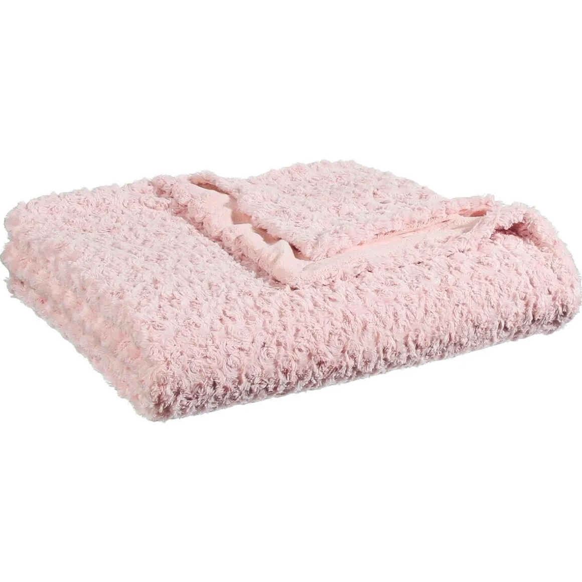 Plaid "Bouclette" fausse fourrure