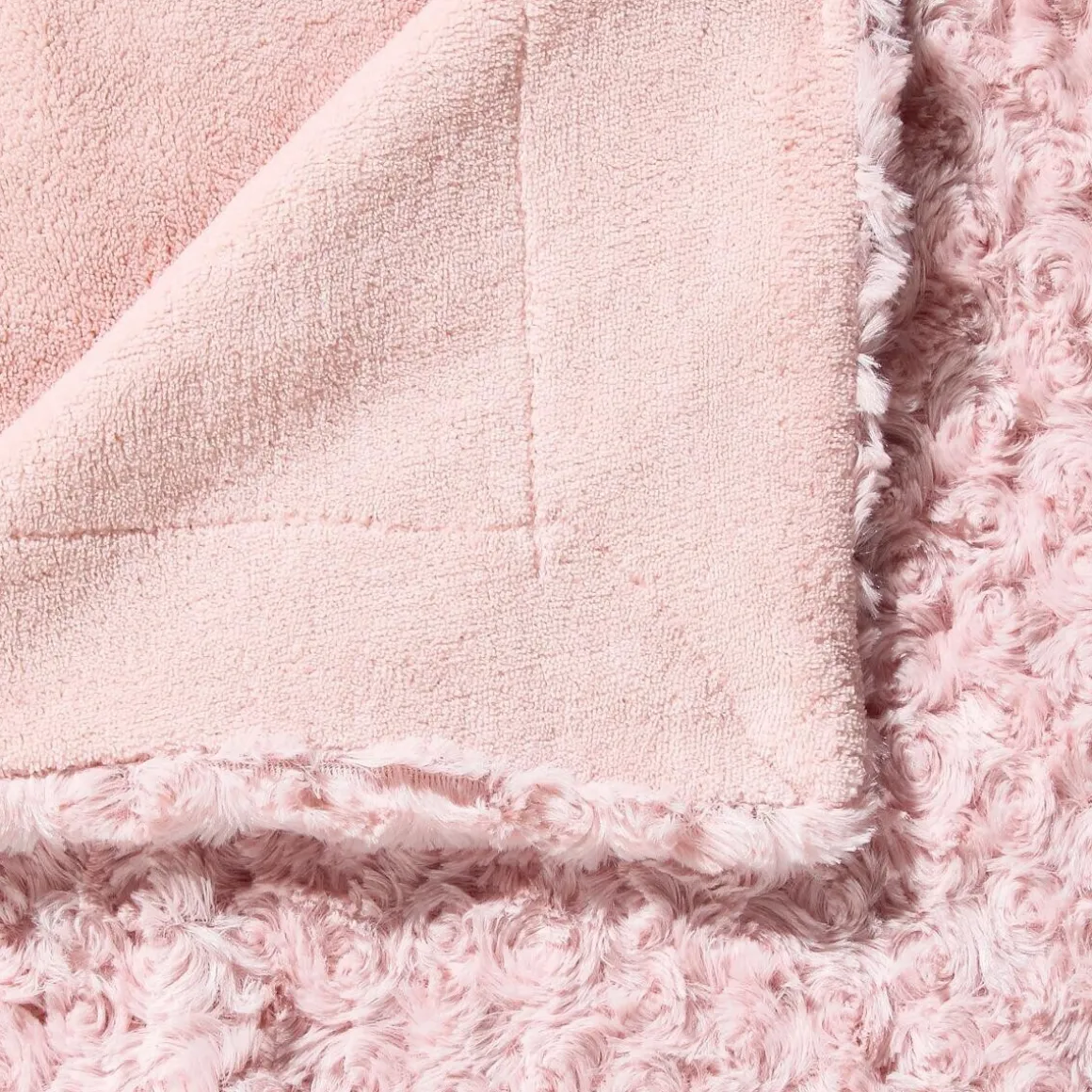 Plaid "Bouclette" fausse fourrure