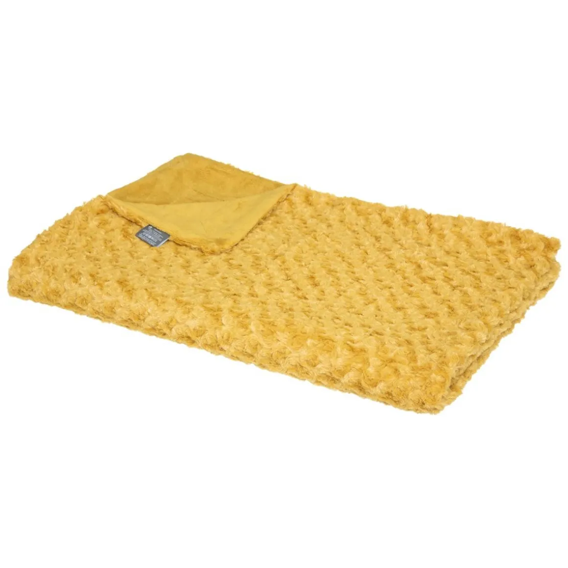 Plaid "Bouclette" fausse fourrure