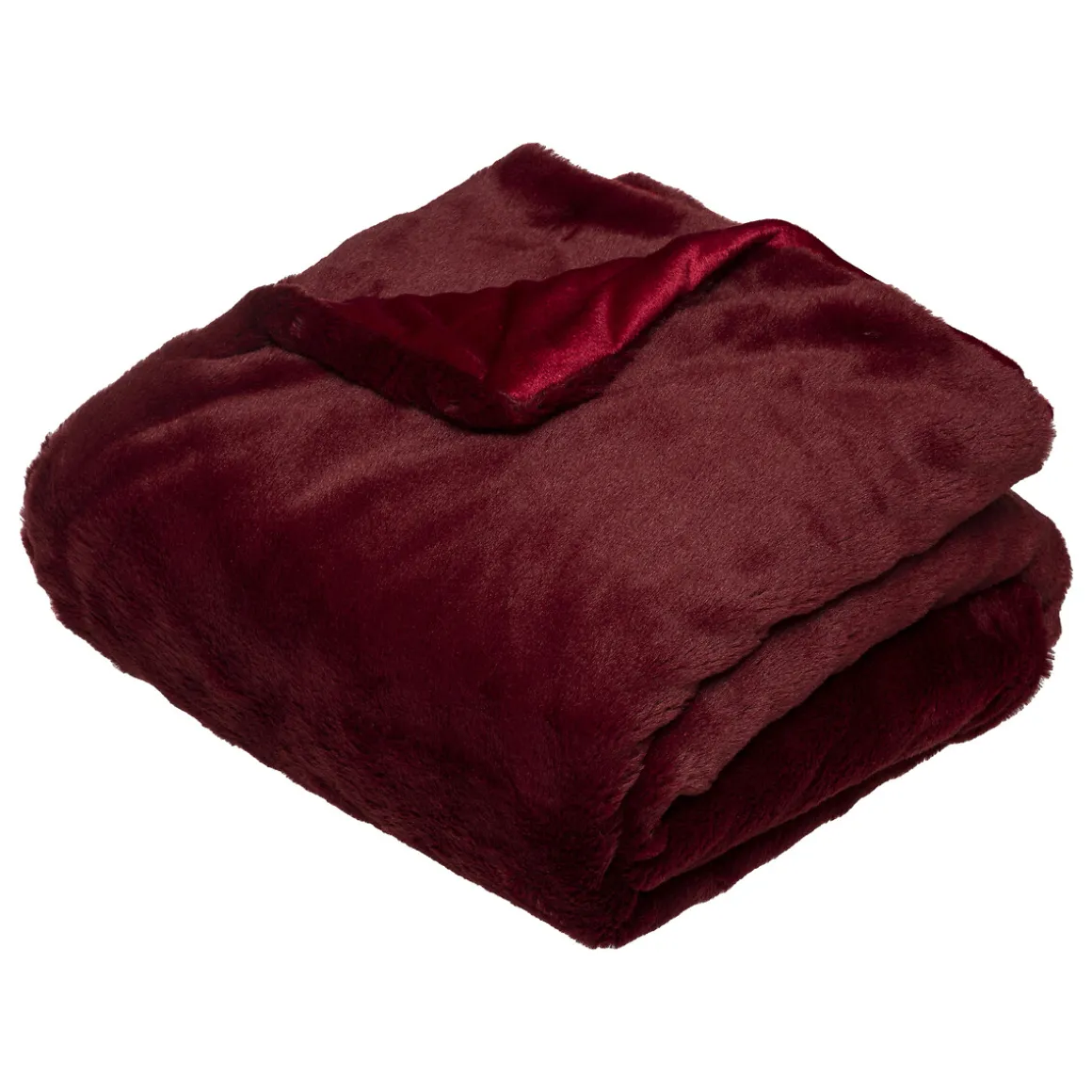 Plaid fausse fourrure