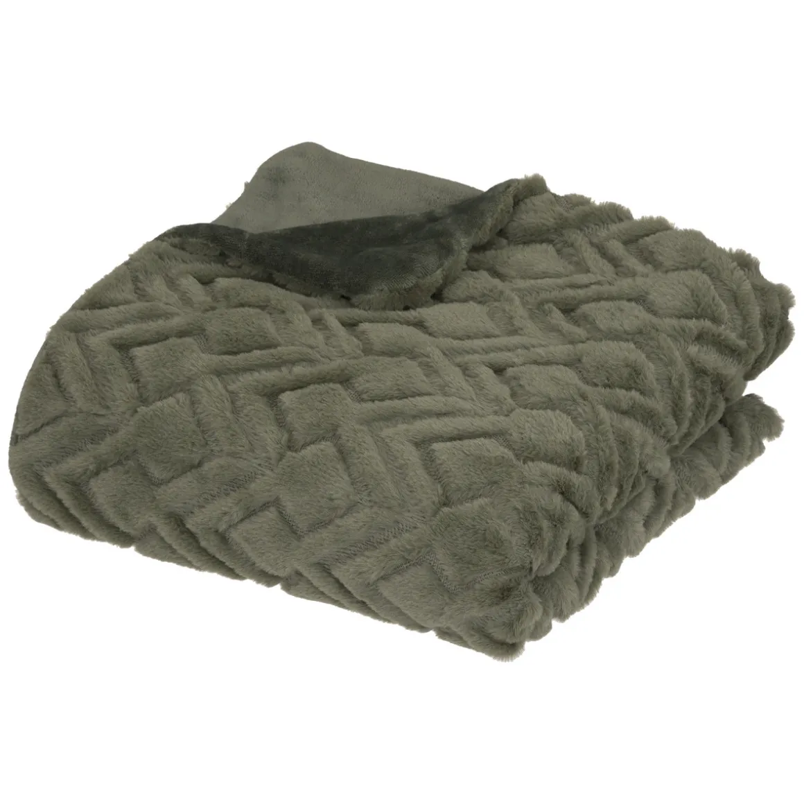 Plaid "Mara" fausse fourrure