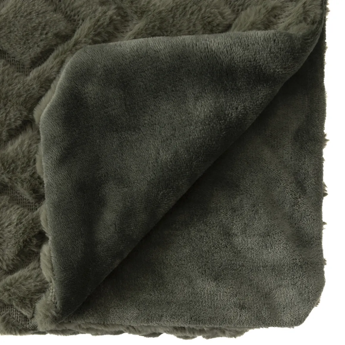 Plaid "Mara" fausse fourrure