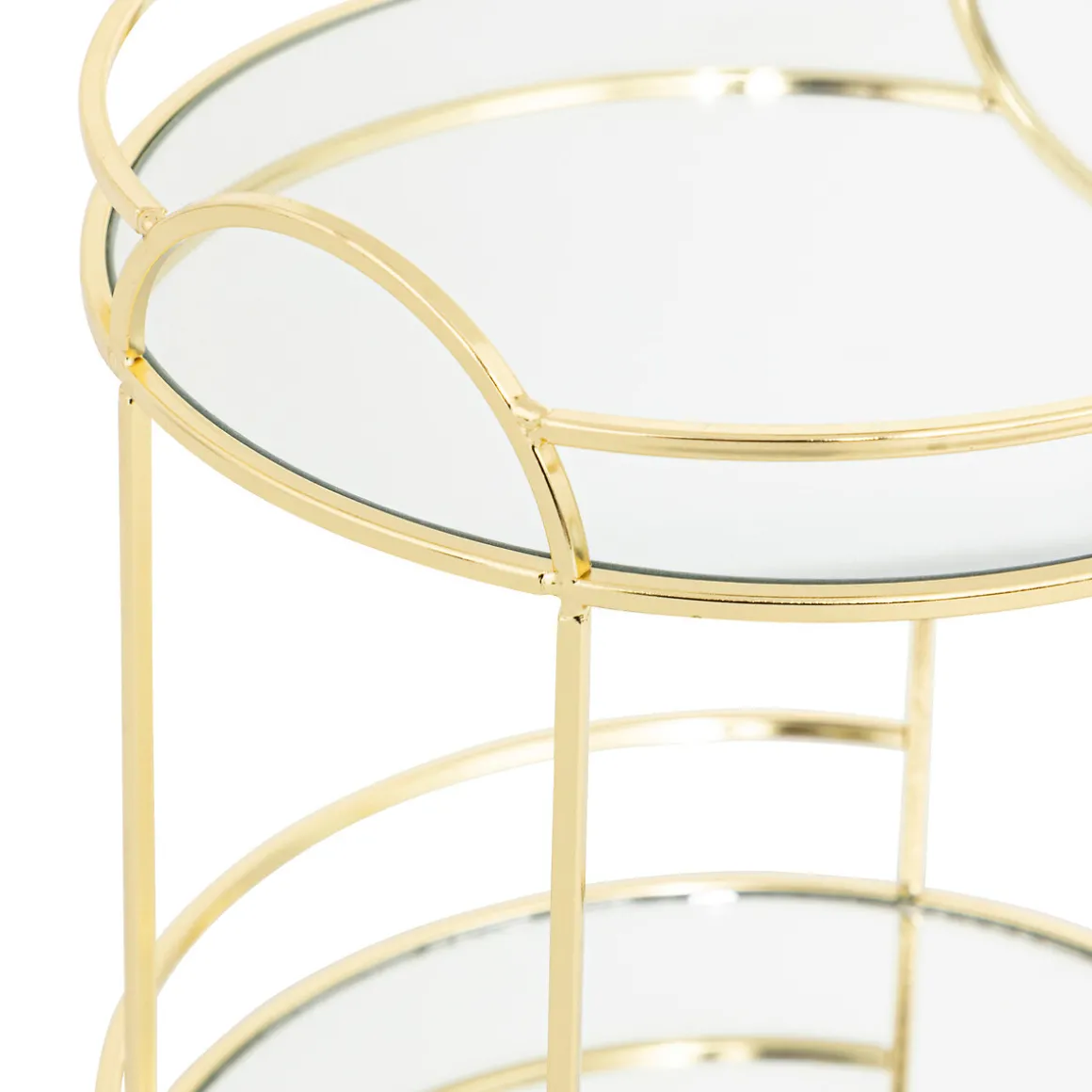 Plateau miroir 2 étages "Feel"