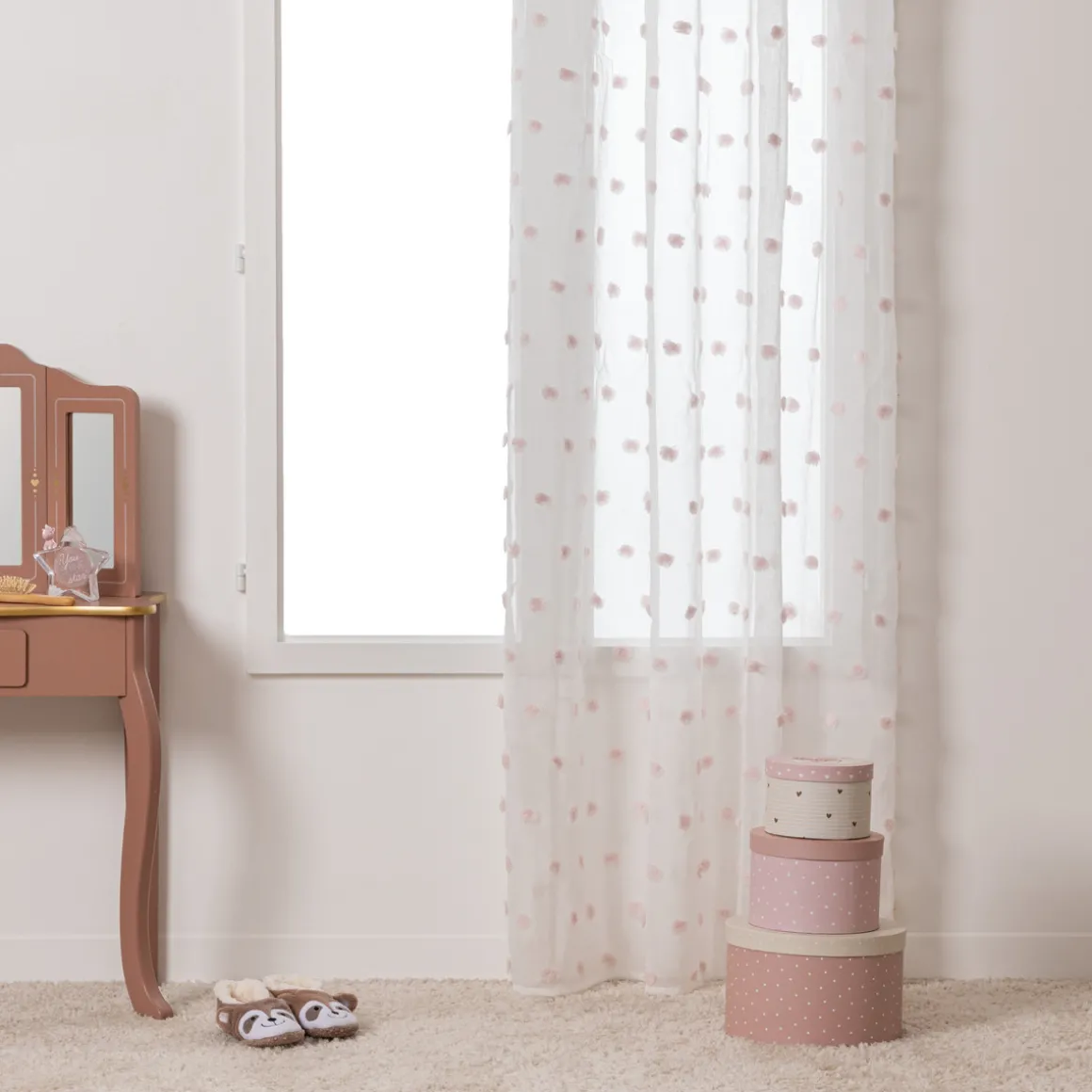 Rideau enfant "Pompoms"