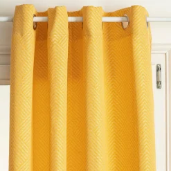 Rideau "Géom", motifs jacquard