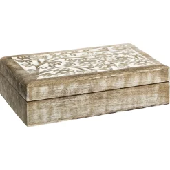 Set de 2 boîtes déco