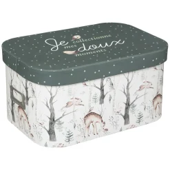 Set de 3 boîtes de rangement enfant