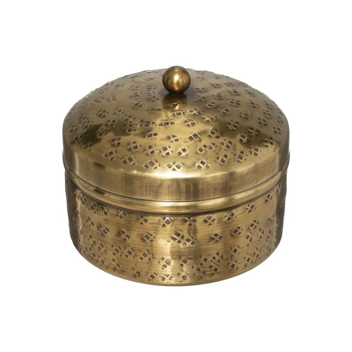 Set de 2 boîtes "Oasis", métal