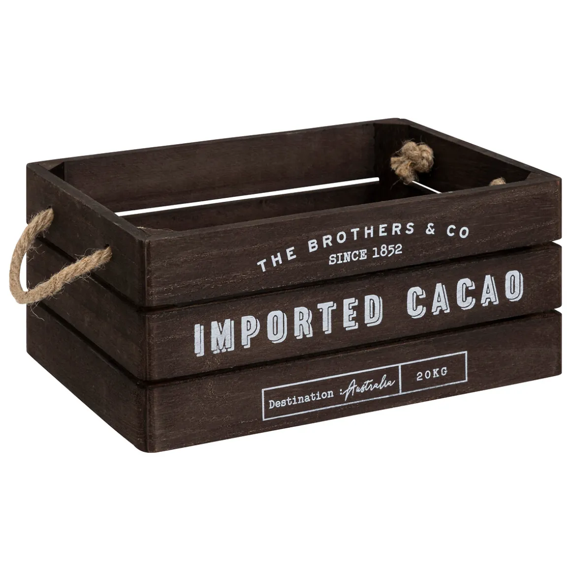 Set de 3 cagettes bois "Denys"