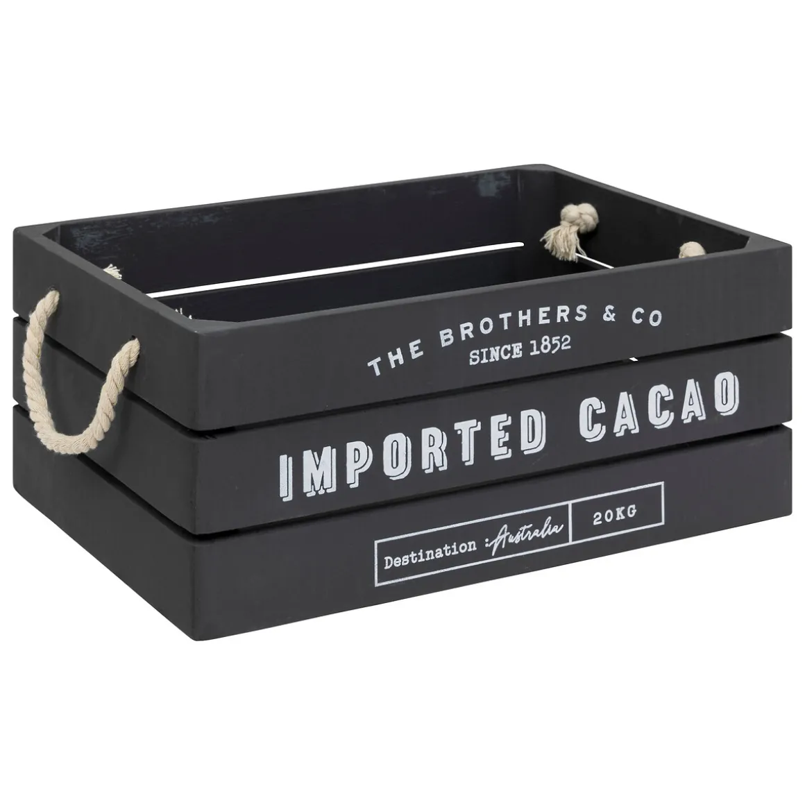 Set de 3 cagettes bois "Denys"