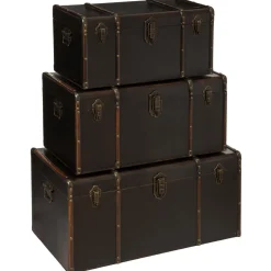 Set de 3 malles "British flower"