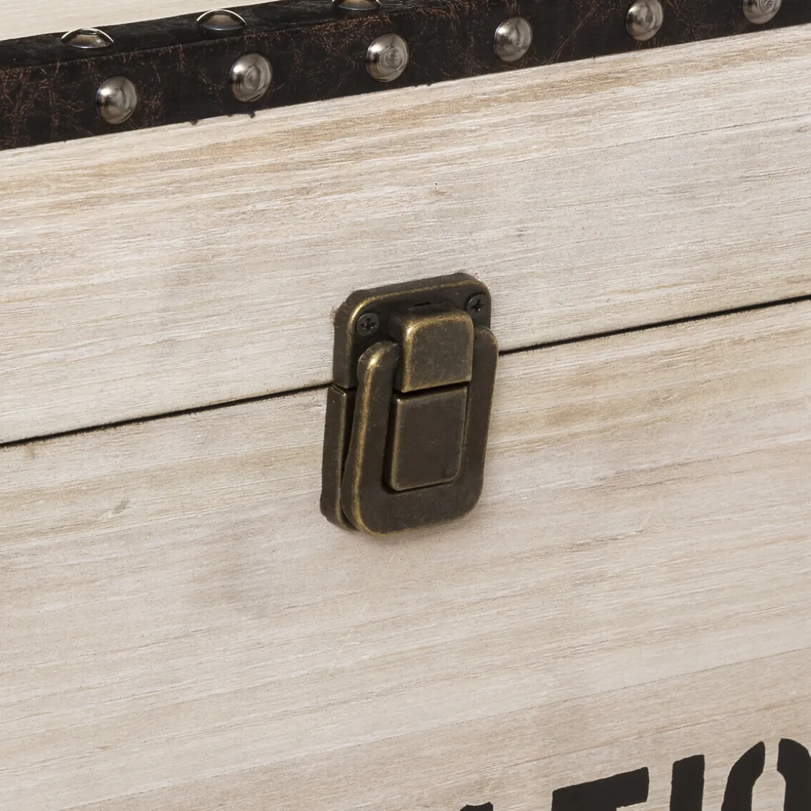 Set de 3 malles carrées "Rétro Factory"