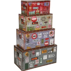 Set de 4 malles "City"