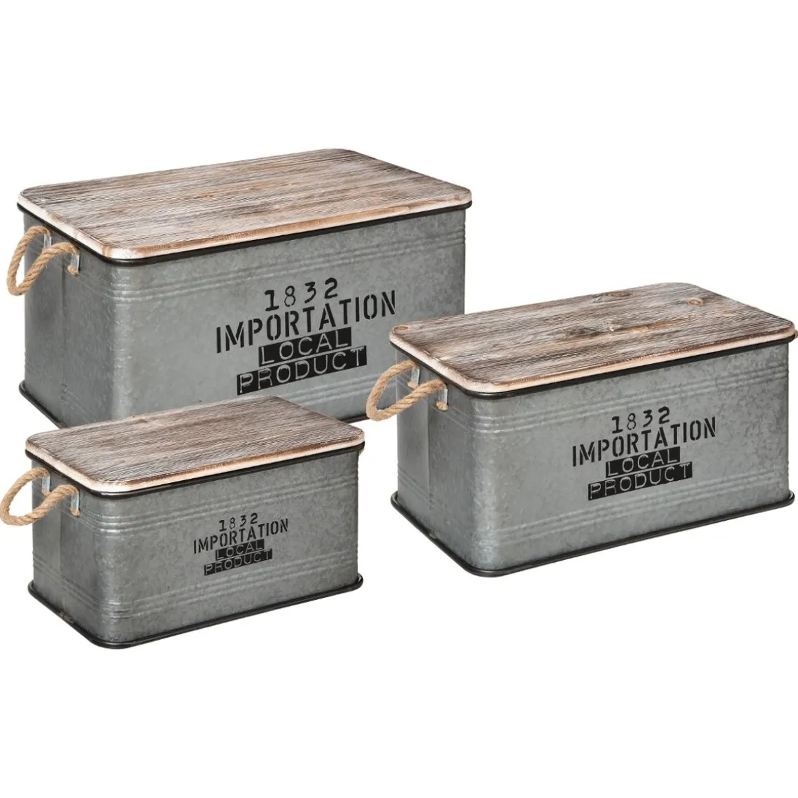 Set de 3 malles "Local"