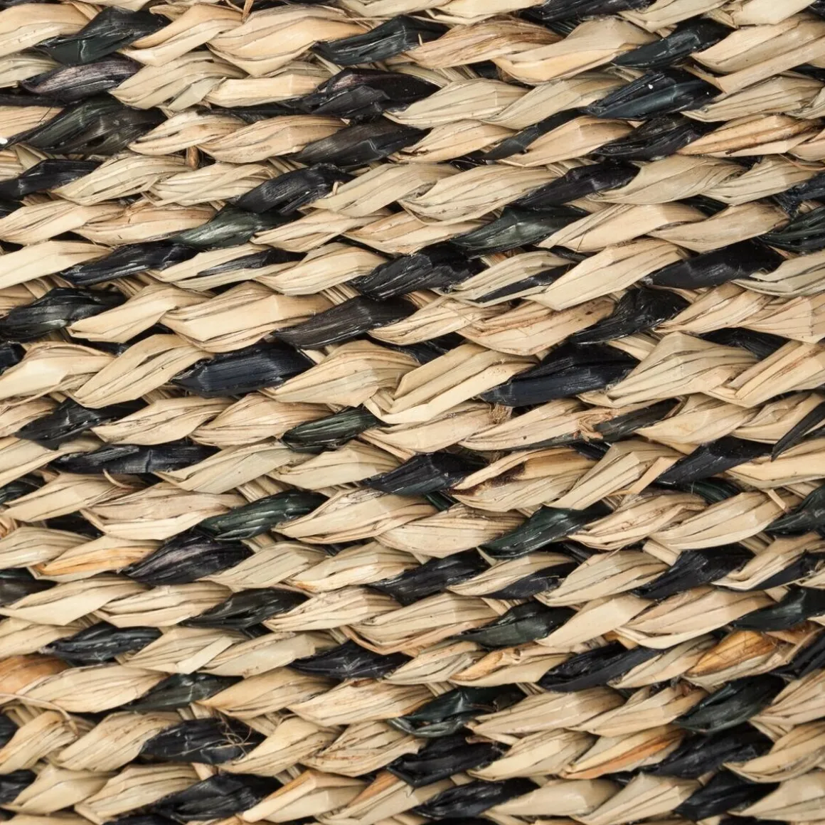 Set de 3 paniers à anses ronds "Etnik"