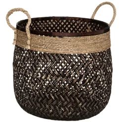 Set de 3 paniers "Corde"