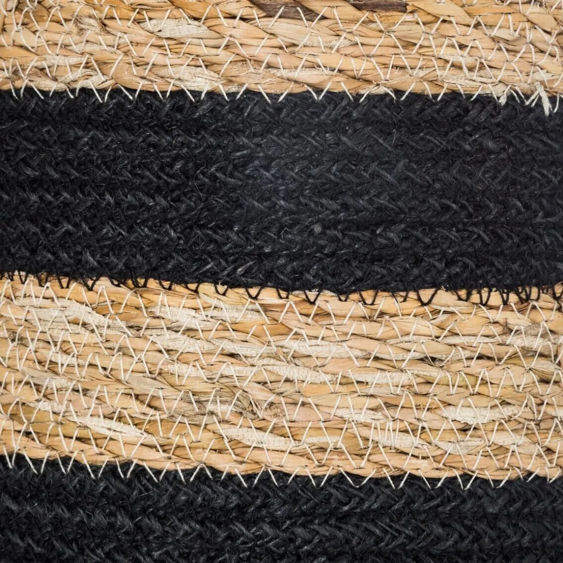 Set de 4 paniers jute