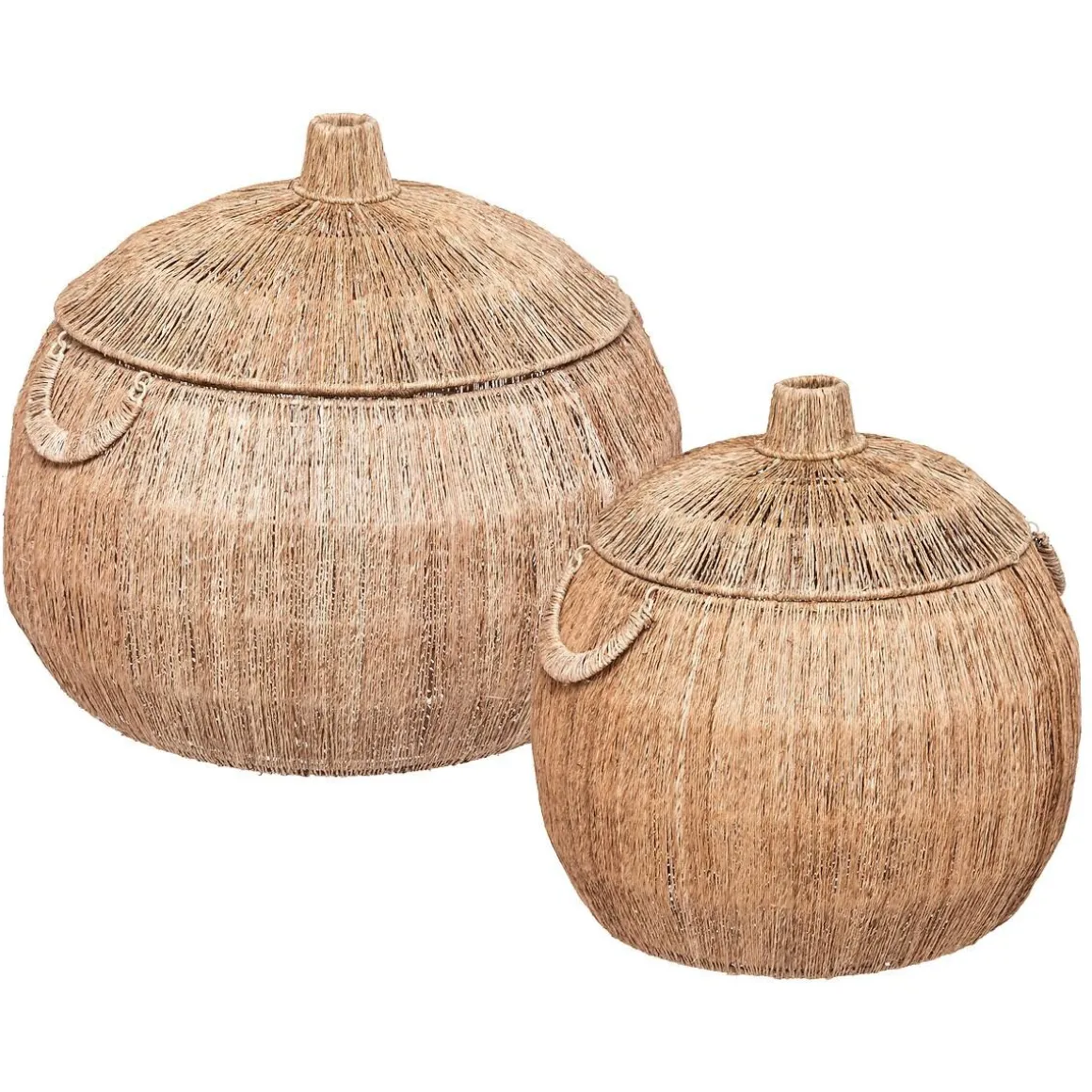 Set de 2 paniers ronds "Balaya"
