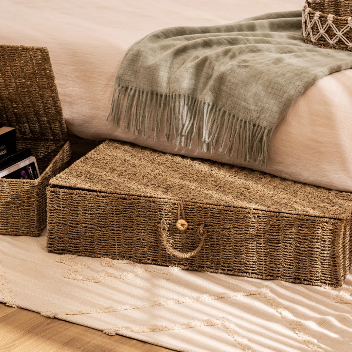 Set de 2 paniers XL "Cora"