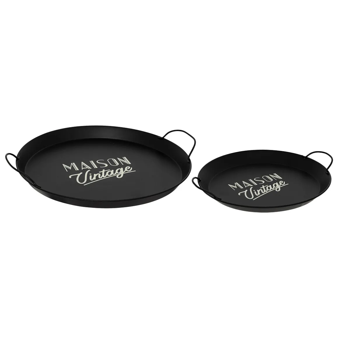 Set de 2 plateaux