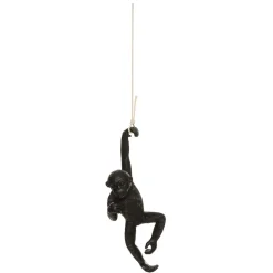 Statuette singe suspendu "Safari"
