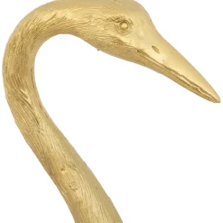 Statut héron en résine