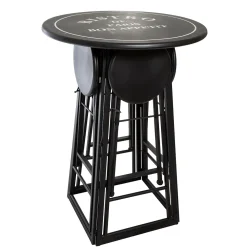 Table 4 chaises d'extérieur