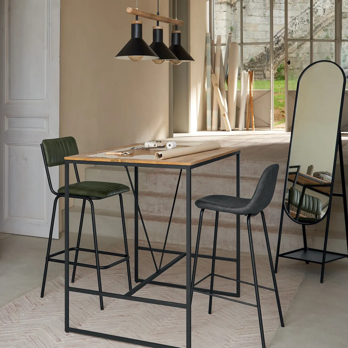 Table à manger bar "Edena"