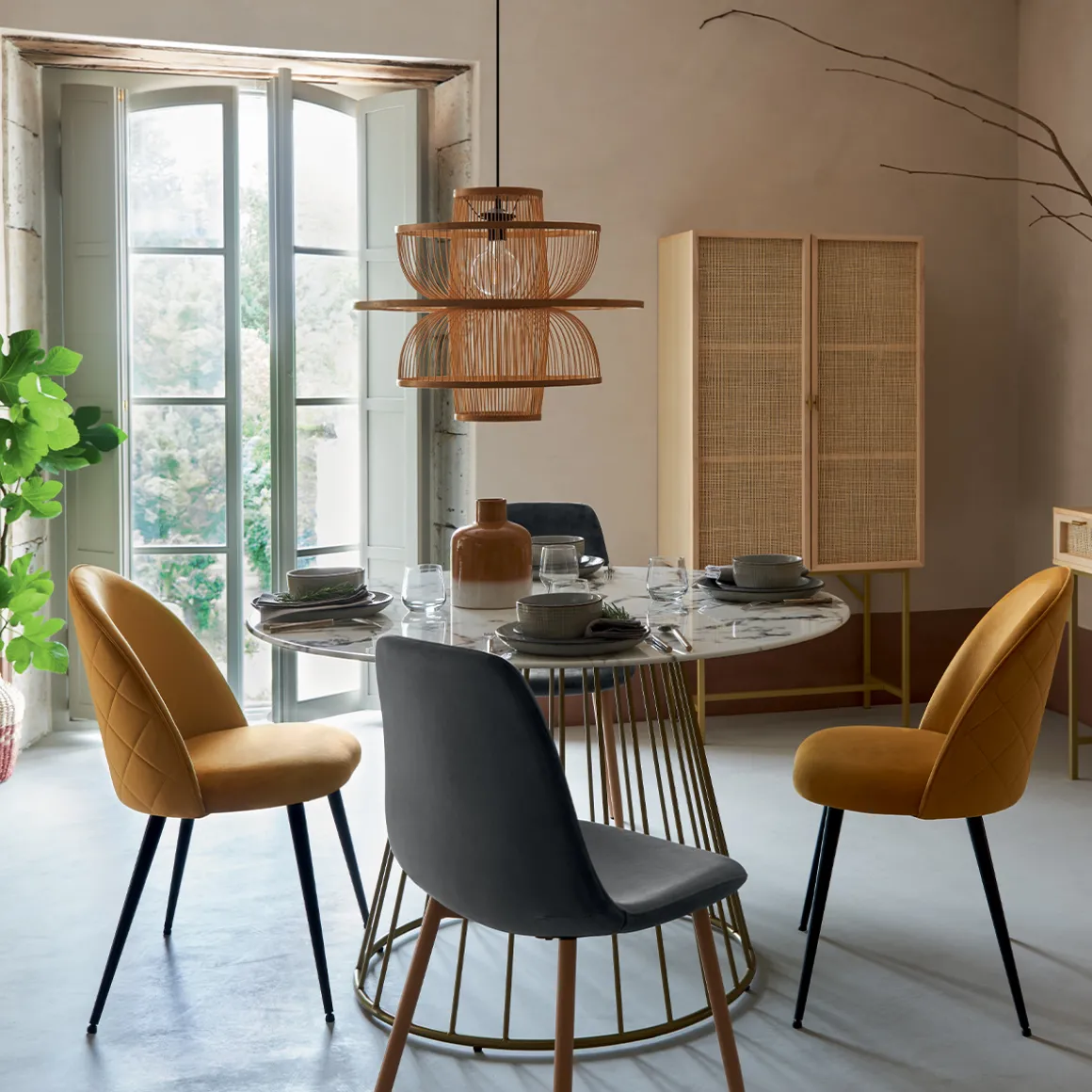 Table à manger "Rayo"