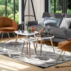 Tables gigognes "Mileo"