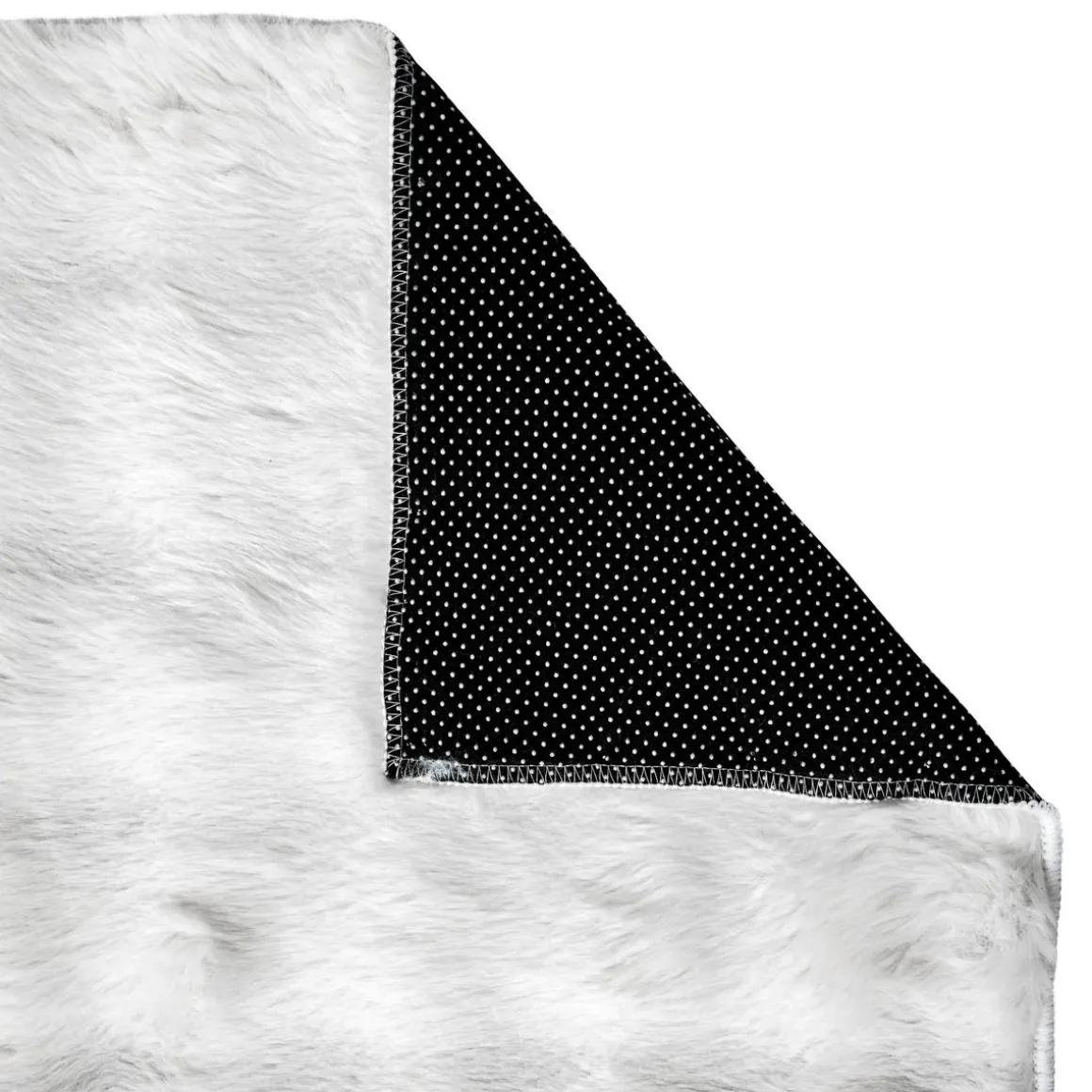 Tapis fausse fourrure 3D "Zephy"