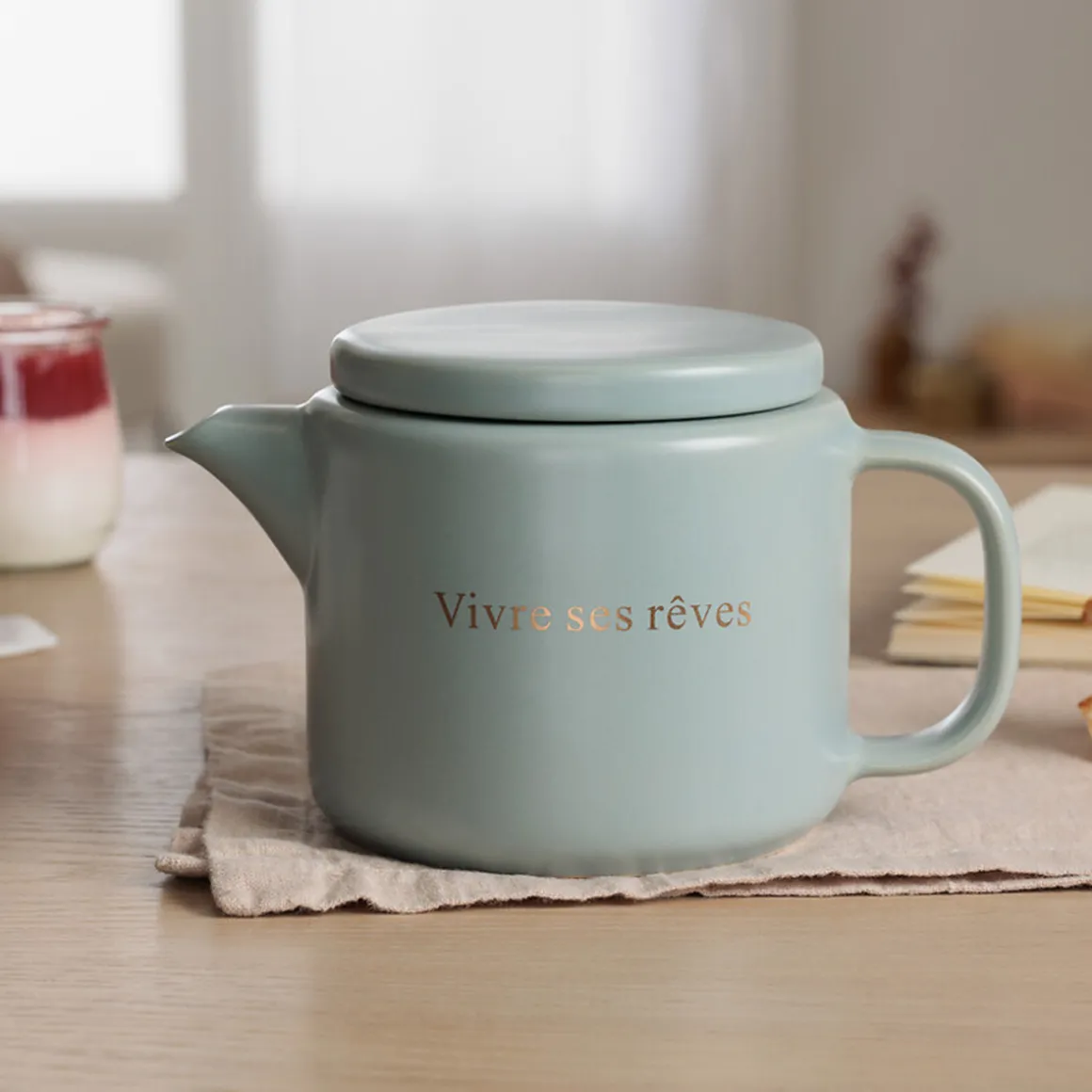Théière "Bonne journée"