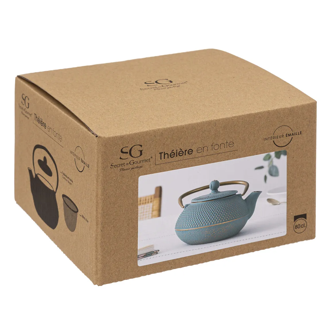 Théière en fonte "Jade"