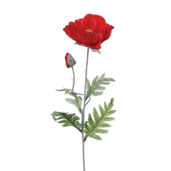 Tige de coquelicot artificiel