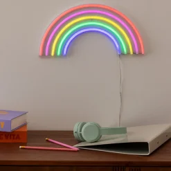 Tube néon mural LED "Arc En Ciel"