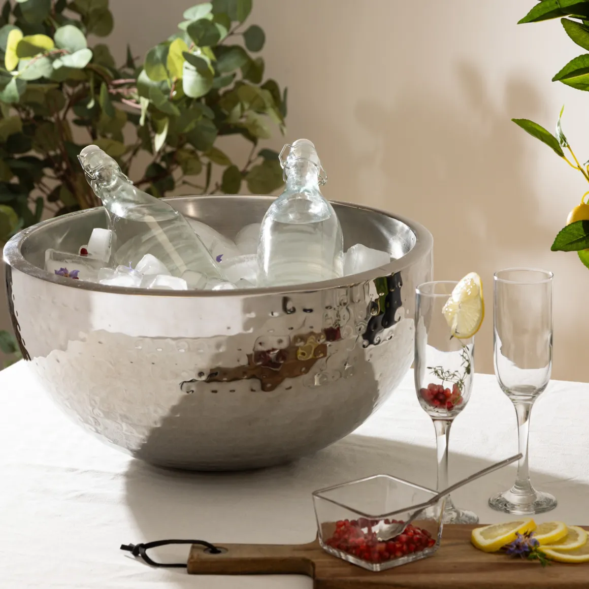 Vasque à champagne double paroi